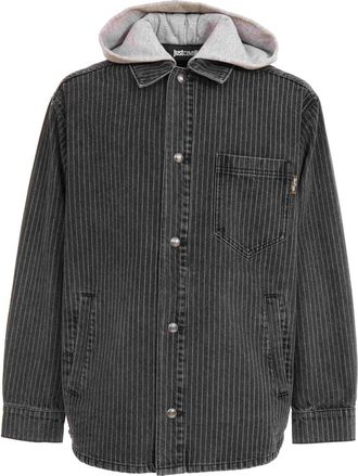 Roberto Cavalli Logo Bomberjack - Heren - Jassen - Grijs - Maat: S