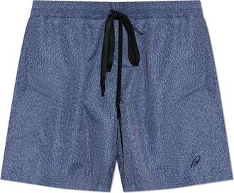 Brioni Klassieke Zwemshorts - Heren - Strandmode - Blauw - S - Badmode