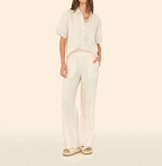 Xirena Romany Pant In Sugarcane