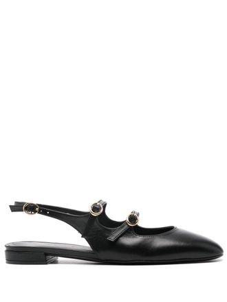 Stuart Weitzman Ballerine Benni MJ - Nero