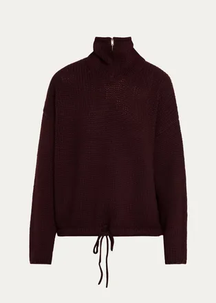 6397 Borden Funnel-Neck Sweater