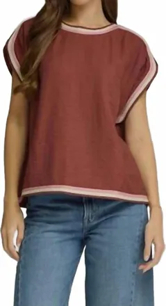 Entro Womens The Cranberries Top In Red