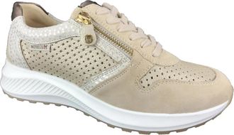 Mephisto Kim Perf Sneaker Schoenen - Dames - Sneakers - Beige - 37 1/2 EU - Schoenen