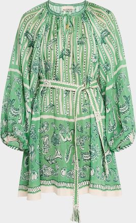 Alemais Lula Belted Mini Dress