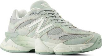 New Balance Gender Inclusive 9060 Sneaker in Mosaic Green/Sea Salt at Nordstrom, Size 10.5 Womens