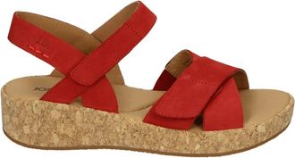 Josef Seibel Schoenen, Dames, Rood, 39 EU, Evita 03 Sandal