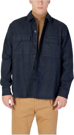 Only & Sons Only & Sons, Jassen, Heren, Blauw, XL, Polyester, Onspaul RLX Overshirt