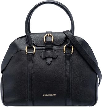 Burberry Pre-owned Burberry Medium Leather Milverton Satchel Ladies ANURV10G6496B4M5