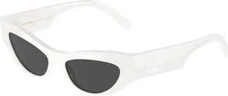 Dolce & Gabbana Authentieke Stijlvolle Brillen met Topkwaliteit - unisex - Zonnebrillen - Wit - 52 MM - Accessoires