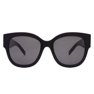 Saint Laurent Grey Butterfly Ladies Sunglasses SL M95/F 001 56