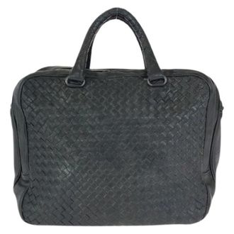 Bottega Veneta Pre-owned Borsa in Pelle Nera - - Pre-owned - Uomo - Nero - ONE SIZE