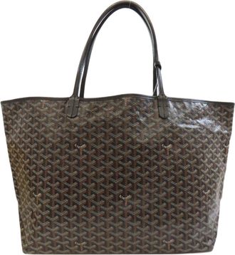 Goyard Black Coated Canvas Tote Bag (Pre-Owned)