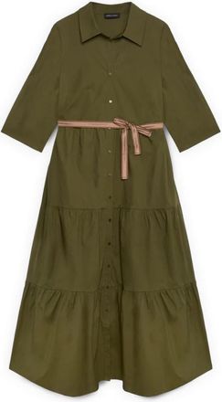 Fiorella Rubino Shirt Kleedjes - Dames - Shirt Kleedjes - Groen - 2XL - Kleedjes
