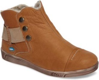 Cloud Womens Cloud Footwear Aline Boots Brown Leather Ankle Bootie HAWK2011