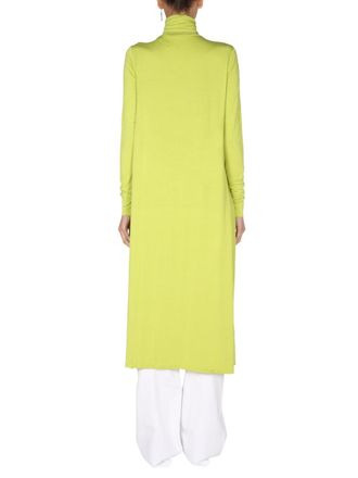 Raf Simons Embroidered Jersey Dress - Green