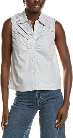 Rag & Bone Georgina Ruched Shirt