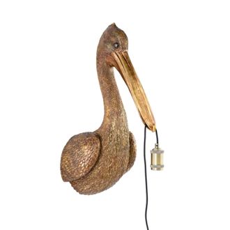 Light & Living Aplique De Pared - Pelican - Bronce - Pl&aacute;stico - - Light&living