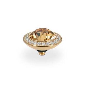 Qudo Tondo Deluxe Top 0.51 - Gold in Light Colorado Topaz at Nordstrom