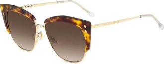 Isabel Marant Brown Shaded Cat Eye Ladies Sunglasses IM 0160/S 02IK/HA 58