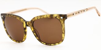 Bebe BB7255 200 Womens Sunglasses Yellow Size 54