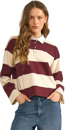 N&uuml;mph Nudarin Sweat - Dames - Polos - Rood - XL - Tops