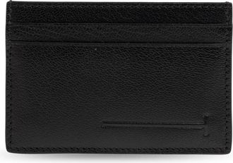 Tom Ford Leren Kaarthouder - Heren - Portefeuilles - Zwart - ONE Size - Leer - Accessoires