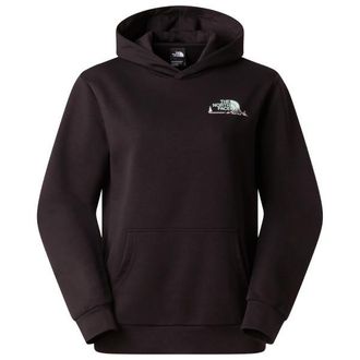 The North Face Monte Graphic Hoodie Hoodie f&uuml;r Damen | schwarz