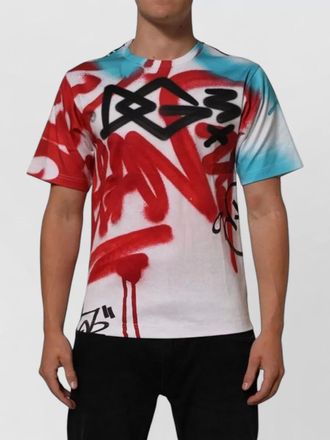 Dolce & Gabbana graphic print crew neck short sleeve t-shirt