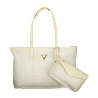 Mario Valentino Tote Bags, female, Beige, Size: ONE SIZE Queen Re
