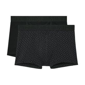 HOM Neels 2 Boxer Briefs HO1 2-Pack in Black/black Print at Nordstrom, Size Xx-Large