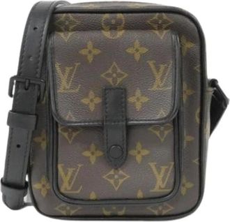 Louis Vuitton Pre-owned Cross Body Bags, male, Brown, Size: ONE SIZE Pre-owned Shoulder bag