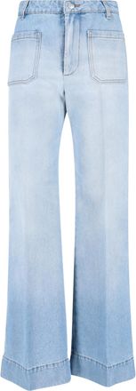 Victoria Beckham Alina Jeans - Light Blue