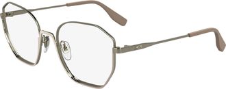 Karl Lagerfeld Womens 54mm Gold Eyeglasses KL356N-264-54