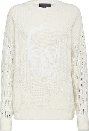 Philipp Plein Pullover Ronde Hals Skull