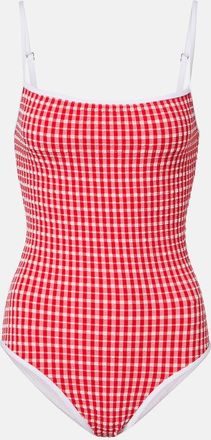 JADE Swim Layla gingham swimsuit
