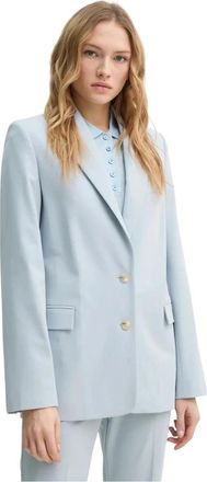 &Aacute;eron Tonka Blazer - Dames - Blazers - Blauw - M - Polyester - Jassen