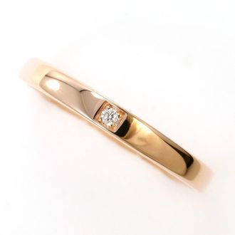 C&A Pink Gold Pink Gold (10K) Band Ring (Pre-Owned)