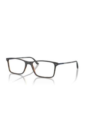 Giorgio Armani 55mm Rectangle optical glasses in Grey at Nordstrom