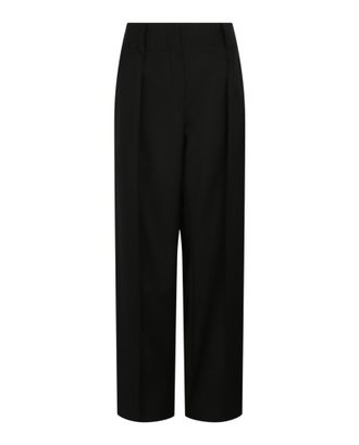 Ferragamo High-Waisted Wide-Leg Trousers