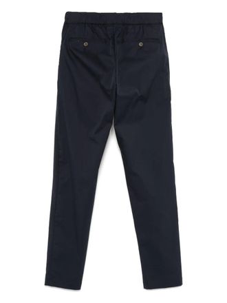 Myths Drawstring-Waist Trousers - Navy