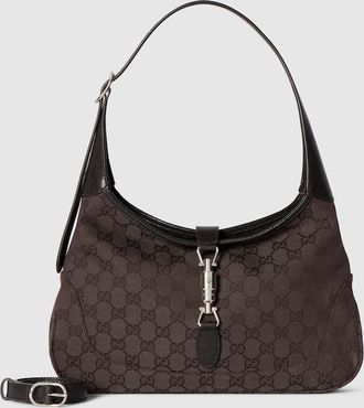 Gucci Jackie 1961 Medium Shoulder Bag, Beige, GG Canvas