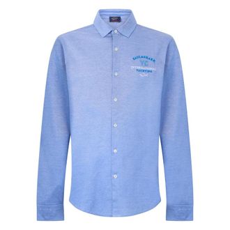 Paul & Shark Long-sleeve shirt - male - Paul & Shark - Casual Shirts - Blue - 2XL - Shirts