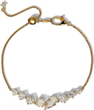 Nadri Lucia Cubic Zirconia Line Bracelet in Gold at Nordstrom