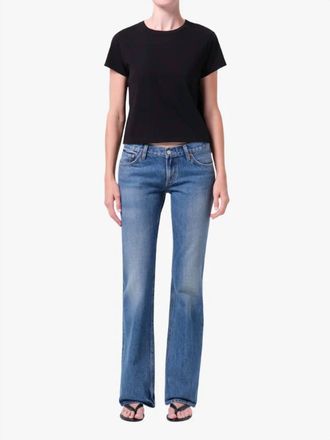 A Gold E Low Rise Bootcut Jeans In Margin