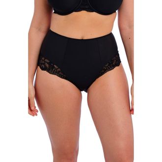 Fantasie Reflect High Waist Briefs in Black at Nordstrom, Size Xx-Large