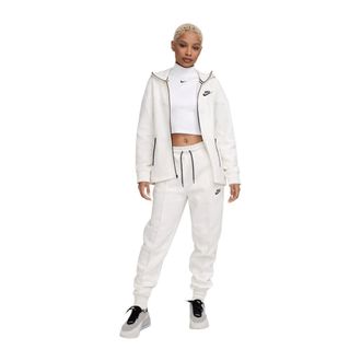 Nike Training Sets, female, White, Size: S Tech Fleece Windrunner Full-Zip Hoodie