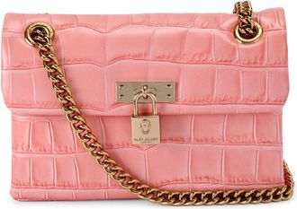 Kurt Geiger Womens Leather Mini Brixton Bag - Pink