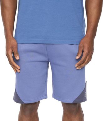 Crosshatch Castlebay fleece-shorts voor heren (Lichtblauw)