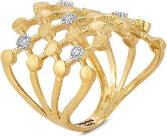 I.Reiss Company 14K 0.12 ct. tw. Diamond Ring