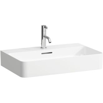 Laufen Laufen - Lavabo Val, Encastrado, 1 Agujero Para Grifo, Sin